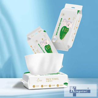 مناديل تنظيف الوجه، عدد 80، نسيج لؤلؤي، 200x200 ملم